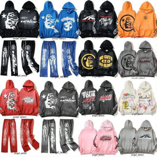 Designer Hellstar Sports Suit Hoodie Long Sleeve Pants Pullover tracksuits Street Hip Hop Retro Alphabet Print High Street Personalized Hell star Men women Hoodies, 11_color
Designer Hellstar Sports Suit Hoodie Long Sleeve Pants Pullover tracksuits Street Hip Hop Retro Alphabet Print High Street Personalized Hell star Men women Hoodies, 11_color
