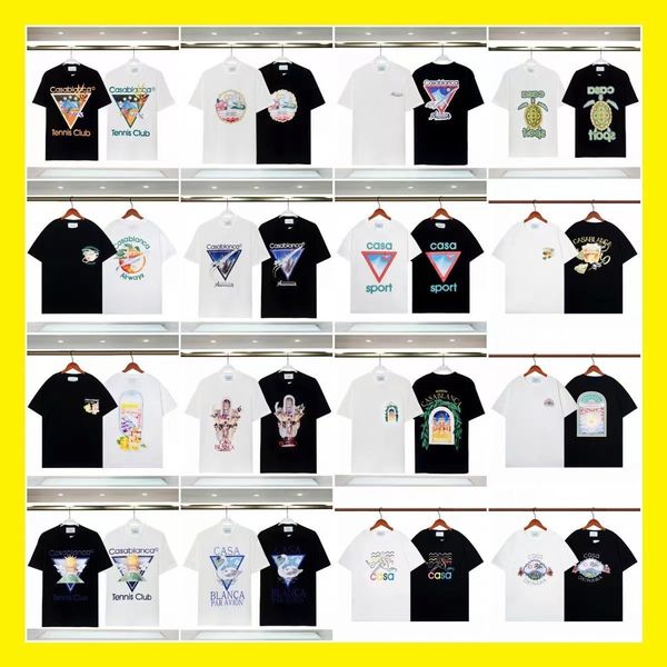 Casablanca Mens T-Shirts spring/summer new Wonderland Gate Star Castle casa letter short-sleeved couple Casablanca Mens Tees NSBD, 48
Casablanca Mens T-Shirts spring/summer new Wonderland Gate Star Castle casa letter short-sleeved couple Casablanca Mens Tees NSBD, 48