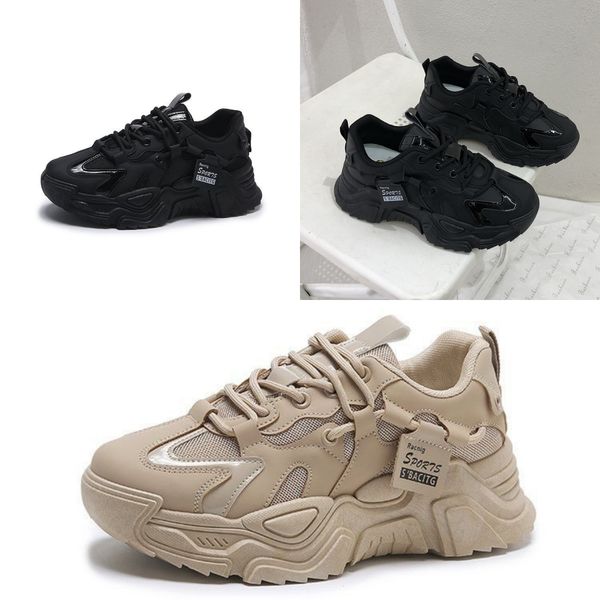 2024 New Shoes lace-up Women's White brown Wear resistant sports casual Wear Height increasing thick soled shoes shoes Outdoor breathable 35-40, Black
2024 New Shoes lace-up Women's White brown Wear resistant sports casual Wear Height increasing thick soled shoes shoes Outdoor breathable 35-40, Black