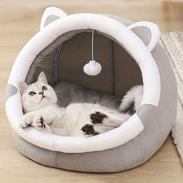Cozy Cartoon Cat Cave Bed - Keep Your Kitten Warm And Snug In This Cute Pet House designer cat bed e54
Cozy Cartoon Cat Cave Bed - Keep Your Kitten Warm And Snug In This Cute Pet House designer cat bed e54