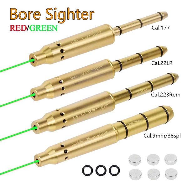 Tactical Bore Sight .177 22LR .223Rem 9mm .38spl Cal 45 Green Red Laser Boresighter End Barrel for Revoers Pistols Rifle B240801
Tactical Bore Sight .177 22LR .223Rem 9mm .38spl Cal 45 Green Red Laser Boresighter End Barrel for Revoers Pistols Rifle B240801