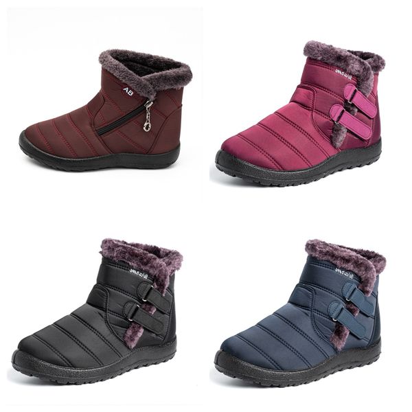 Snow Boots Cotton shoes waterproof Thickened anti cold velvet plus size women Winter slip on Ankle Boots non-slip size 35-44 black blue red, Coffee
Snow Boots Cotton shoes waterproof Thickened anti cold velvet plus size women Winter slip on Ankle Boots non-slip size 35-44 black blue red, Coffee