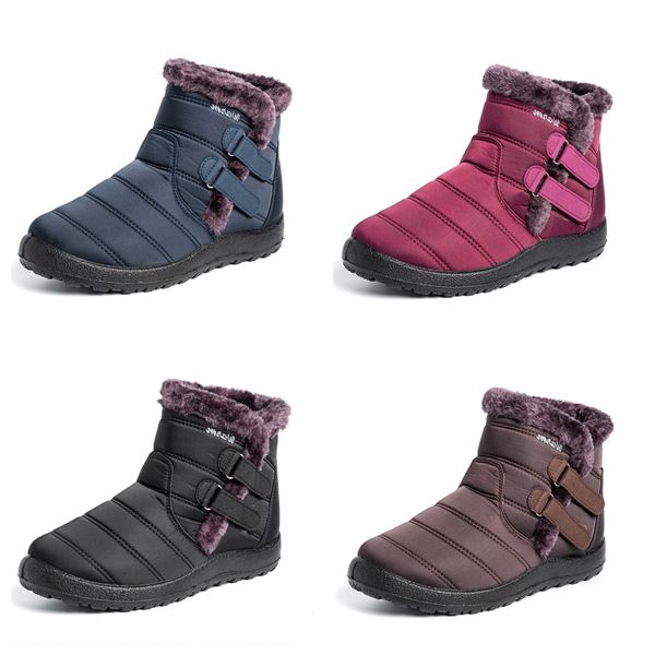 FREE SHIPPING Snow Boots Cotton shoes waterproof Thickened anti cold velvet plus size women Winter slip on Ankle Boots non-slip burgundy blue red black
FREE SHIPPING Snow Boots Cotton shoes waterproof Thickened anti cold velvet plus size women Winter slip on Ankle Boots non-slip burgundy blue red black