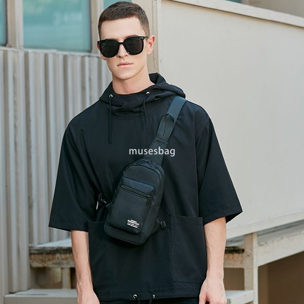 Crossbody bag men's trendy casual chest bag new shoulder bag small bag Japanese backpack summer fashion men's bag women, Black
Crossbody bag men's trendy casual chest bag new shoulder bag small bag Japanese backpack summer fashion men's bag women, Black