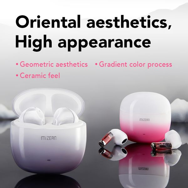 Free Shipping TWS Earbuds: Miean E1, Semi-in-Ear, Bluetooth5.3, Multipoint, 22H Playtime, Pink
Free Shipping TWS Earbuds: Miean E1, Semi-in-Ear, Bluetooth5.3, Multipoint, 22H Playtime, Pink