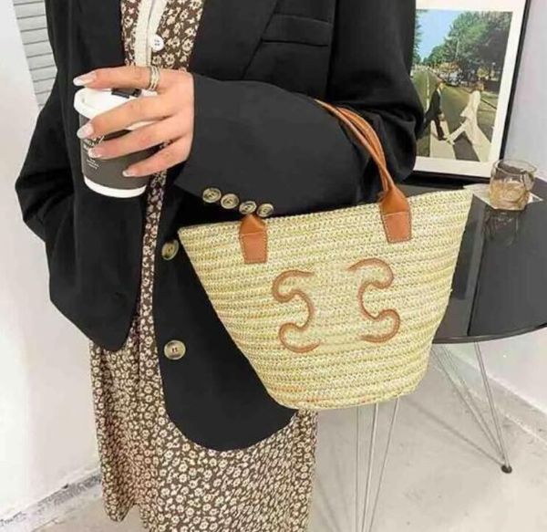 Fashion Luxury Shopping Bags Summer Straw Bags For Women Casual Weaving Totes Ladies Handbags Designer Travel Large Beach Shoulder Bag, Khaki
Fashion Luxury Shopping Bags Summer Straw Bags For Women Casual Weaving Totes Ladies Handbags Designer Travel Large Beach Shoulder Bag, Khaki