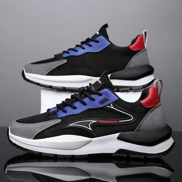 shoes spring Mens and summer father shoes mens thick sole fashion mesh breathable sports shoes low top Korean version casual shoes, Black
shoes spring Mens and summer father shoes mens thick sole fashion mesh breathable sports shoes low top Korean version casual shoes, Black