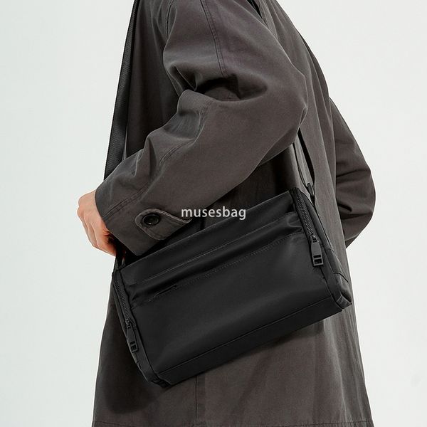 Men's crossbody bag Student small backpack shoulder bag Men's Korean waterproof Japanese travel bag casual messenger bag, Black
Men's crossbody bag Student small backpack shoulder bag Men's Korean waterproof Japanese travel bag casual messenger bag, Black