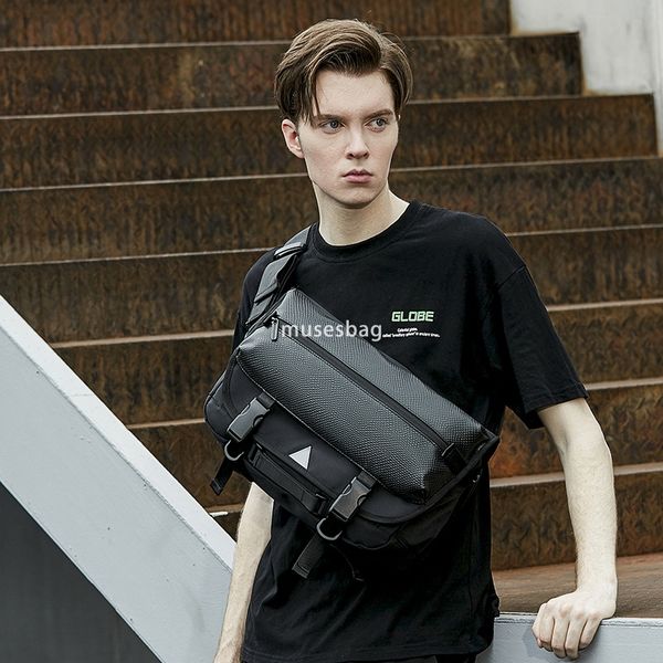 Hipster messenger bag computer tooling motorcycle backpack male function male bag dead fly cross bag large capacity single shoulder crossbody bag, Black
Hipster messenger bag computer tooling motorcycle backpack male function male bag dead fly cross bag large capacity single shoulder crossbody bag, Black