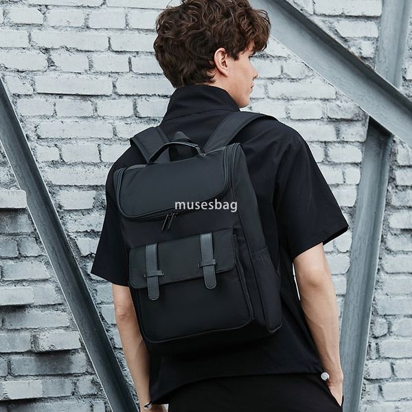 Fashion brand backpack men's fashion trend junior high school students backpack college students high school leisure large capacity travel backpack, Black
Fashion brand backpack men's fashion trend junior high school students backpack college students high school leisure large capacity travel backpack, Black