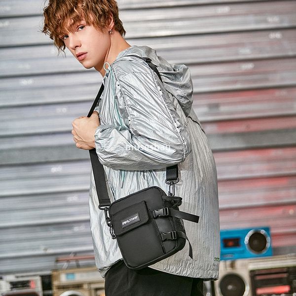 Men's small body bag fashion brand shoulder bag ins fashion small bag crossbody bag female student backpack casual personality mobile phone bag, Black
Men's small body bag fashion brand shoulder bag ins fashion small bag crossbody bag female student backpack casual personality mobile phone bag, Black