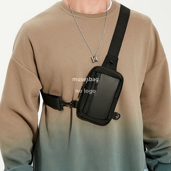 New single shoulder crossbody bag men's mini lightweight simple small body bag mobile phone bag men's waist pack sports running chest bag, Black
New single shoulder crossbody bag men's mini lightweight simple small body bag mobile phone bag men's waist pack sports running chest bag, Black
