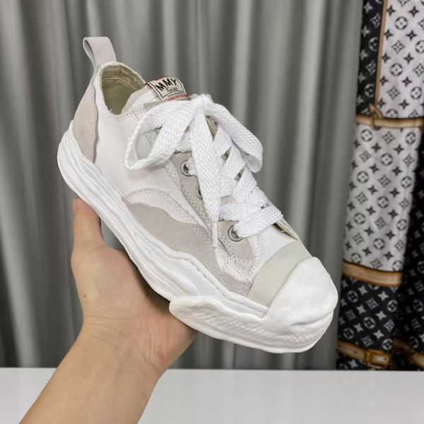 men shoes designer trainer Mihara Fabric MMY Brand Thick Bottom black white Canvas Yasuhiro Couple Denim Board summer mens sneakers platform, Clear
men shoes designer trainer Mihara Fabric MMY Brand Thick Bottom black white Canvas Yasuhiro Couple Denim Board summer mens sneakers platform, Clear