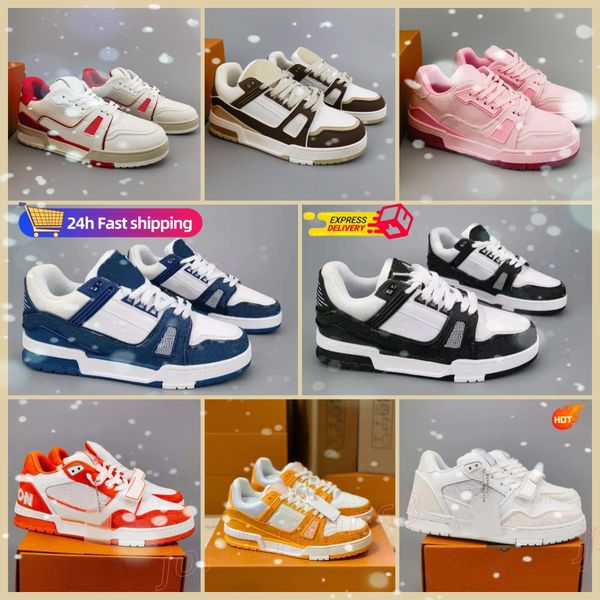 Men Designer Women Sneaker Casual Shoes Low Calfskin Leather Abloh Pink White Green Red Blue Overlays Platform Outdoor Trainer Sneakers Eur 36-45, Grey
Men Designer Women Sneaker Casual Shoes Low Calfskin Leather Abloh Pink White Green Red Blue Overlays Platform Outdoor Trainer Sneakers Eur 36-45, Grey