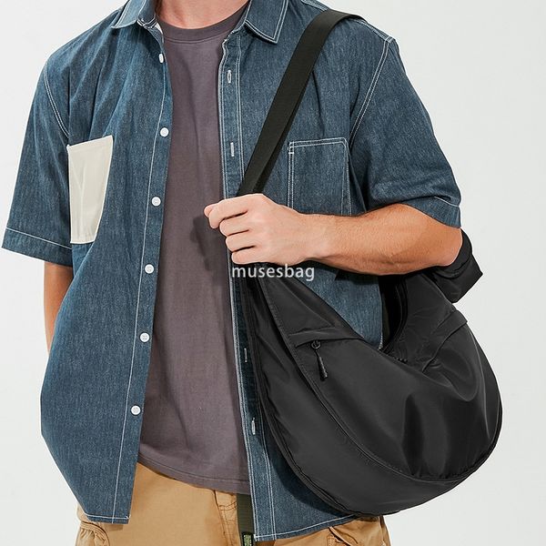 Japanese crossbody bag Large capacity all-in-one student Korean dumpling bag Simple casual shoulder bag men's messenger bag, Black
Japanese crossbody bag Large capacity all-in-one student Korean dumpling bag Simple casual shoulder bag men's messenger bag, Black
