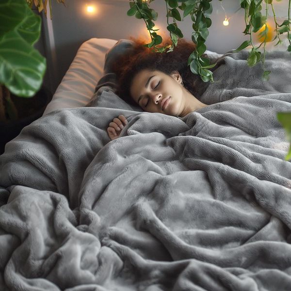 FMOVE designer blanket flannel lightweight and comfortable woolen blanket, ultra-fine fiber, Grey
FMOVE designer blanket flannel lightweight and comfortable woolen blanket, ultra-fine fiber, Grey