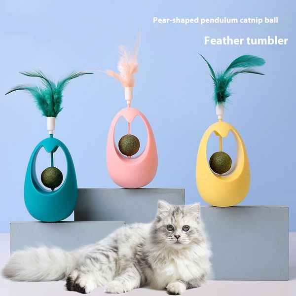Self-Grooming Inverted Feather Teasing Ball with Mint Flavor Interactive Dental Care for Felines from Hi Pet
Self-Grooming Inverted Feather Teasing Ball with Mint Flavor Interactive Dental Care for Felines from Hi Pet