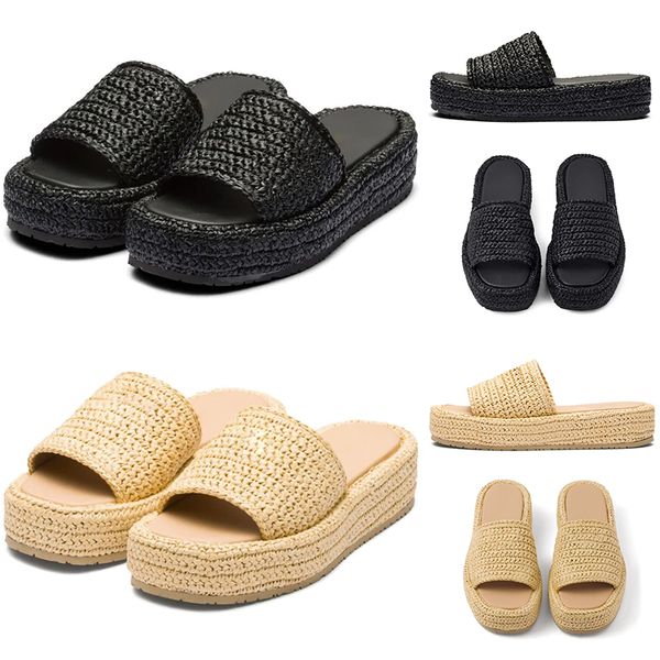 with box women designer sandals woven fabric slides platform sliders black Natural white pink blue womens summer outfoor slippers fashion ladies shoes, Color#3
with box women designer sandals woven fabric slides platform sliders black Natural white pink blue womens summer outfoor slippers fashion ladies shoes, Color#3