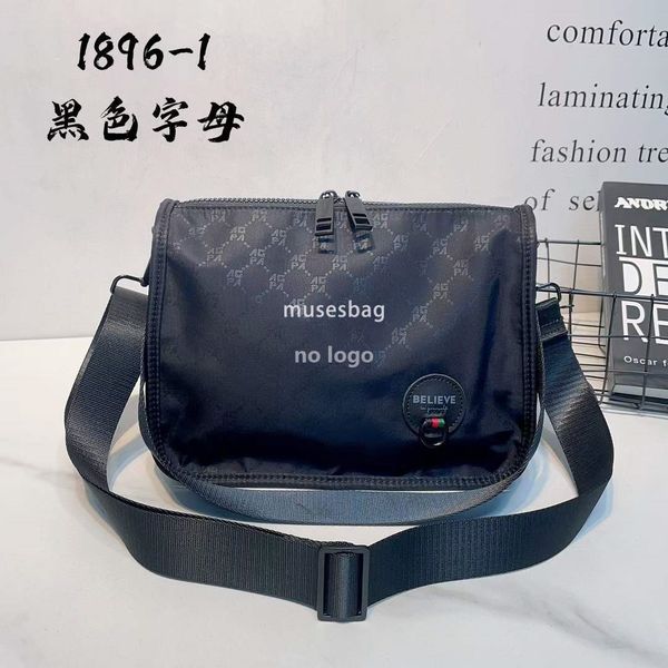 Korean casual bag crossbody bag New waterproof Oxford cloth shoulder bag satchel all simple commuter bag cloth bag, Black 2
Korean casual bag crossbody bag New waterproof Oxford cloth shoulder bag satchel all simple commuter bag cloth bag, Black 2