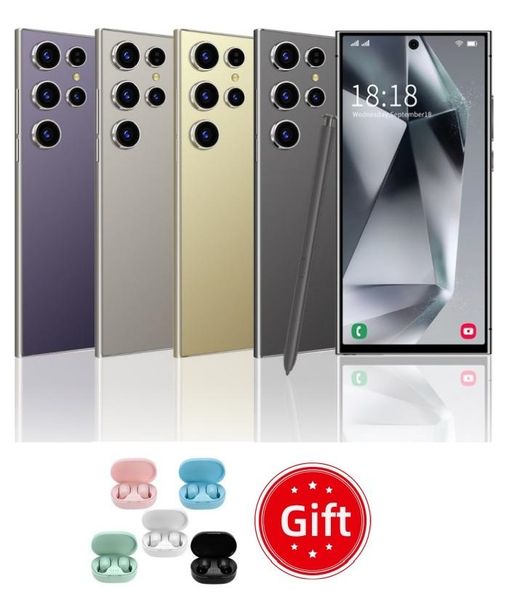 HD display 7.3 inches 5G S24 Ultra mobile phone unlocking touch play screen Android Smart 13 system s24 Android smartphone camera phone face recognition 1TB, Grey
HD display 7.3 inches 5G S24 Ultra mobile phone unlocking touch play screen Android Smart 13 system s24 Android smartphone camera phone face recognition 1TB, Grey