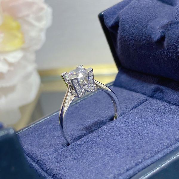 Womens Ring Zirconia Ring Designer Sterling Silver Handmade US Sizes 5-6-7-8 TOP Counter Quality HW 014