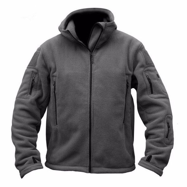 Men's outdoor warm inner lining fleece jacket with fleece fleece and cold resistance, windbreaker, solid color hooded jacket, Khaki
Men's outdoor warm inner lining fleece jacket with fleece fleece and cold resistance, windbreaker, solid color hooded jacket, Khaki