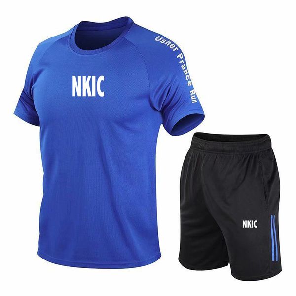 Summer fashion Brand printed men's shorts set Men's Quick drying Breathable sports set Short sleeve T-shirt set men's jogging set, White 1
Summer fashion Brand printed men's shorts set Men's Quick drying Breathable sports set Short sleeve T-shirt set men's jogging set, White 1
