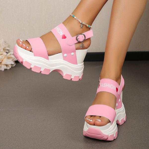 Fashion Women's Summer rubber bottom High top wear-resistant Cool and comfortable sandals Black beige yellow Outdoor sports beach sandals Size 35-43, Blue
Fashion Women's Summer rubber bottom High top wear-resistant Cool and comfortable sandals Black beige yellow Outdoor sports beach sandals Size 35-43, Blue