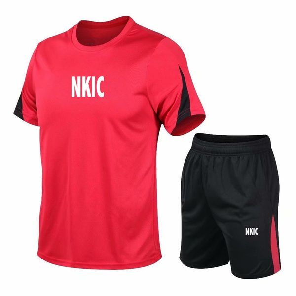 Summer Quick Drying Men's Sets Fashion Brand tracksuits Casual Short Sleeve letter printed Sports T-shirt Shorts Basketball Set Plus Size 5XL, White 1
Summer Quick Drying Men's Sets Fashion Brand tracksuits Casual Short Sleeve letter printed Sports T-shirt Shorts Basketball Set Plus Size 5XL, White 1