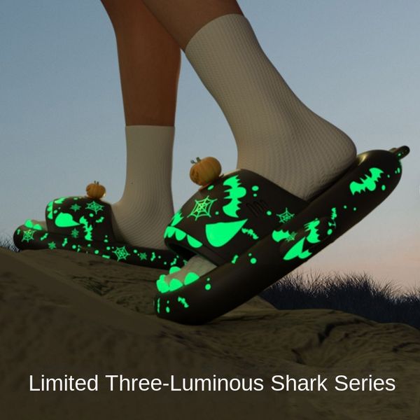 Night Light Shark 4CM Thick Soled Cool Slippers For Men EVA Lightweight And Easy To Step On Poop Feeling Home Shoes
Night Light Shark 4CM Thick Soled Cool Slippers For Men EVA Lightweight And Easy To Step On Poop Feeling Home Shoes