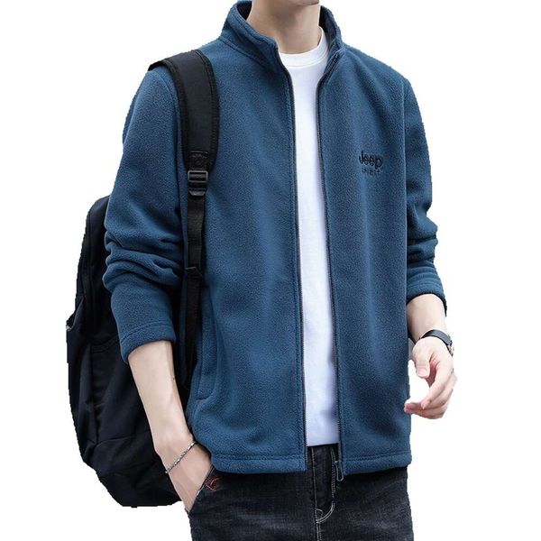 JEEP SPIRIT Fleece Hoodie for Men with Plush Versatile Solid Color Casual Sports Loose cardigan for Men, Military green
JEEP SPIRIT Fleece Hoodie for Men with Plush Versatile Solid Color Casual Sports Loose cardigan for Men, Military green