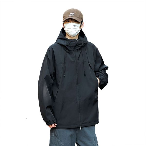 Spring and Autumn New Outdoor Thin Jacket Men's Stormtrooper Casual Stand up Collar Hooded Sports Jacket Unisex, Black
Spring and Autumn New Outdoor Thin Jacket Men's Stormtrooper Casual Stand up Collar Hooded Sports Jacket Unisex, Black