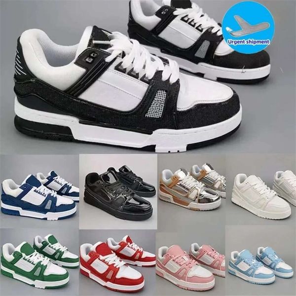 New 2024 Shoes Designer Flat Sneaker Trainer Emed Casual Shoes Denim Canvas Leather White Green Red Blue Letter Fashion Platform Mens Womens Low Trainers Size 36-45, Grey
New 2024 Shoes Designer Flat Sneaker Trainer Emed Casual Shoes Denim Canvas Leather White Green Red Blue Letter Fashion Platform Mens Womens Low Trainers Size 36-45, Grey