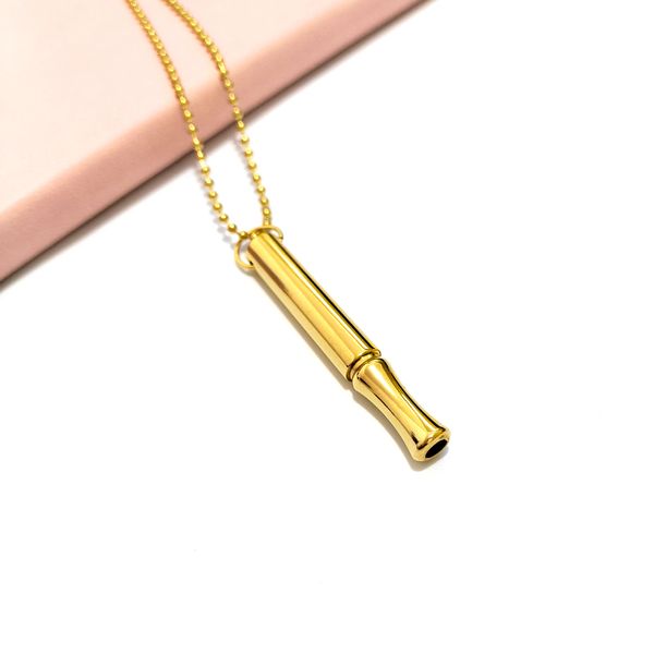 Hot selling titanium steel mindfulness breathing necklace in Europe and America, meditation calming and stress relieving, fashionable and versatile long pendant
Hot selling titanium steel mindfulness breathing necklace in Europe and America, meditation calming and stress relieving, fashionable and versatile long pendant