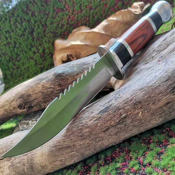 Tactical Fixed Blade Knife - Outdoor Survival Camping Hunting 7Cr13Mov Steel Wood Handle with SheathXJ11
Tactical Fixed Blade Knife - Outdoor Survival Camping Hunting 7Cr13Mov Steel Wood Handle with SheathXJ11