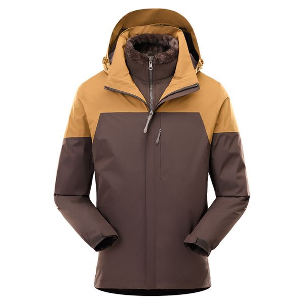 New Outdoor Travel Camping Hoodie Men's 3-in-1 Detachable Waterproof and Windproof Women's Mountaineering Clothing for Warmth, J23518 indigo blue
New Outdoor Travel Camping Hoodie Men's 3-in-1 Detachable Waterproof and Windproof Women's Mountaineering Clothing for Warmth, J23518 indigo blue