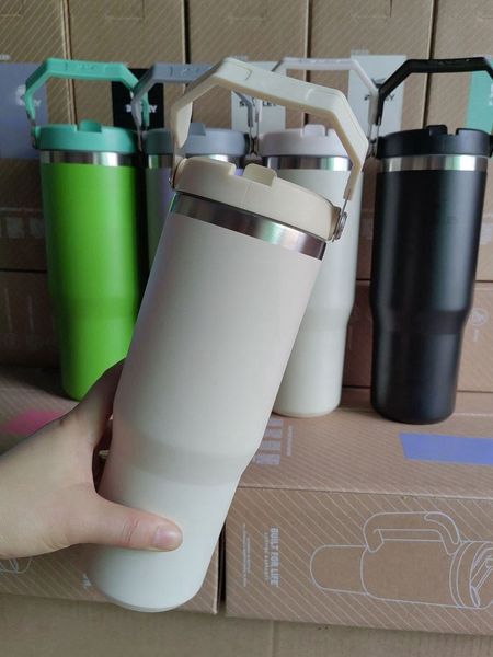stanely cup 30oz Stainless Steel Tumblers Cups With Silicone Handle Lid and Straw Insulated Water Cup Limited edition hydrojgu Car water bottle, Please select a color
stanely cup 30oz Stainless Steel Tumblers Cups With Silicone Handle Lid and Straw Insulated Water Cup Limited edition hydrojgu Car water bottle, Please select a color