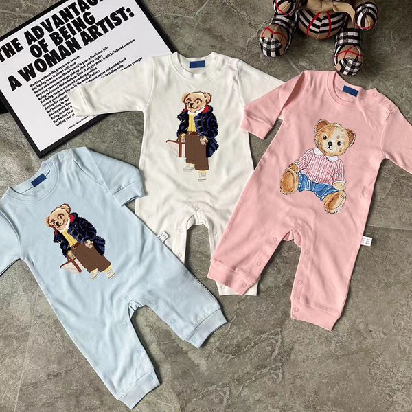 10A Newborn Rompers Babies T Shirts Bodysuit Cartoon Bear Polo Kids Jumpsuits Autumn Winter Girls Boys Climbing Suit Childrens Pajamas Romper, White2
10A Newborn Rompers Babies T Shirts Bodysuit Cartoon Bear Polo Kids Jumpsuits Autumn Winter Girls Boys Climbing Suit Childrens Pajamas Romper, White2