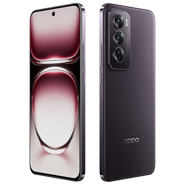 Original Oppo Reno 12 5G Mobile Phone Smart 12GB 16GB RAM 256GB ROM Dimensity 8250 50.0MP NFC 5000mAh Android 6.7" 120Hz AMOLED 3D Curved Screen 