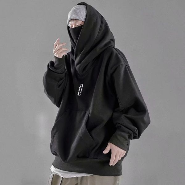 Hooded high collar sweater for men's spring and autumn loose fitting high street hip-hop sweater jacket top trendy 833, Black
Hooded high collar sweater for men's spring and autumn loose fitting high street hip-hop sweater jacket top trendy 833, Black