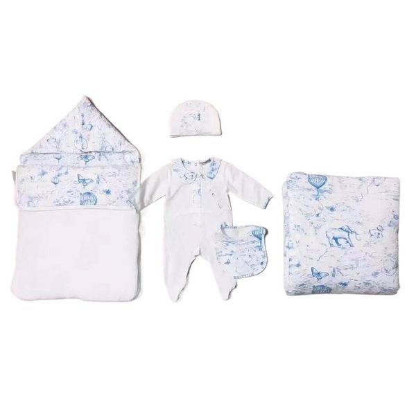 Kids Designer Romper Hat Bib Quilt Sleeping Bag 5pcs Set Baby Boy Girl Onesie Long Sleeve Crew Neck Cotton Clothes Newborn Children Jumpsuits Burp Tights, Brown
Kids Designer Romper Hat Bib Quilt Sleeping Bag 5pcs Set Baby Boy Girl Onesie Long Sleeve Crew Neck Cotton Clothes Newborn Children Jumpsuits Burp Tights, Brown