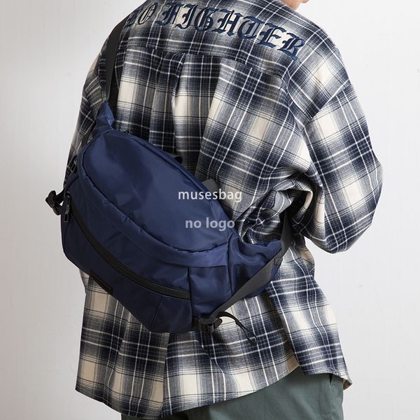 Japanese large capacity men's chest bag sports trend crossbody bag Oxford cloth waterproof outdoor Fanny pack personality riding bag, Blue
Japanese large capacity men's chest bag sports trend crossbody bag Oxford cloth waterproof outdoor Fanny pack personality riding bag, Blue