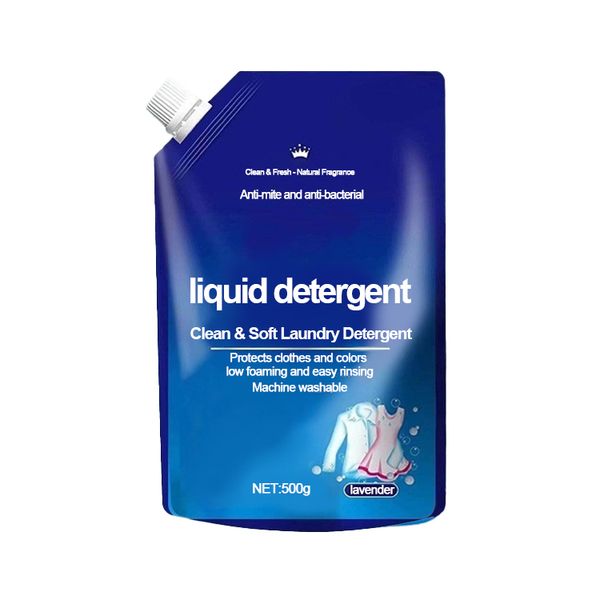 Laundry Detergent Manufacturer 0.5 KG Bag Lavender Laundry Detergent Deep Cleaning
Laundry Detergent Manufacturer 0.5 KG Bag Lavender Laundry Detergent Deep Cleaning