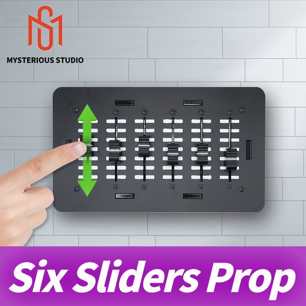 Mysterious Studio Store Escape Room Props Room Escape Game Props Six Sliders Adjust Slider to Right Position to Unlock