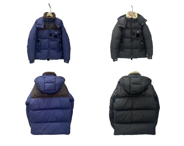 winter mens hoodie puffer jacket designer mens down jacket parkas sheepskin spliced wool collar salzman luxury winter man hoodies puffer cropped puffer jacket, Black
winter mens hoodie puffer jacket designer mens down jacket parkas sheepskin spliced wool collar salzman luxury winter man hoodies puffer cropped puffer jacket, Black
