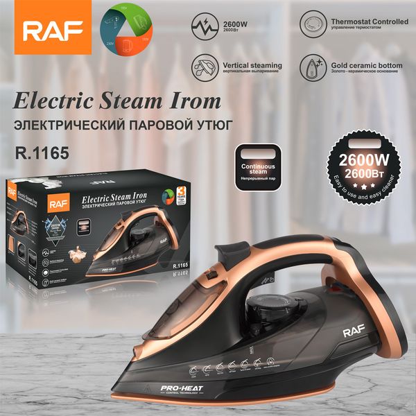 RAF European standard electric iron steam household iron spray electric iron handheld clothes electric iron R.1165
RAF European standard electric iron steam household iron spray electric iron handheld clothes electric iron R.1165