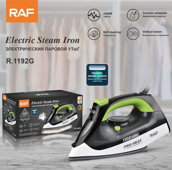 RAF European new hand-held iron multi-function adjustable spray steam electric iron
RAF European new hand-held iron multi-function adjustable spray steam electric iron
