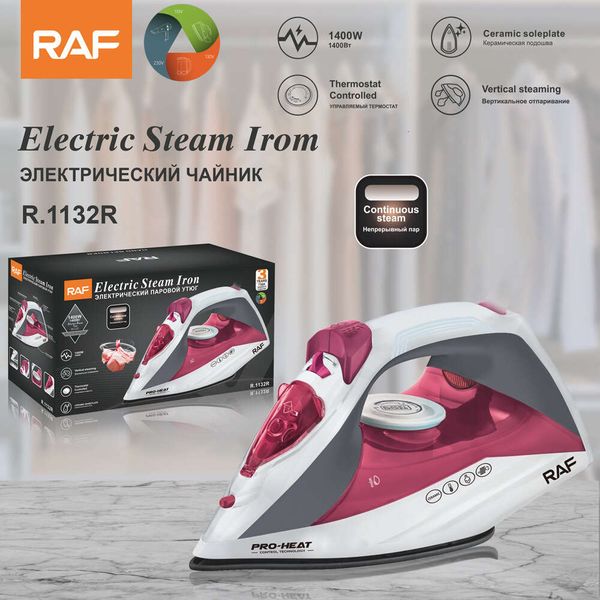 RAF European standard household steam electric iron 1400W handheld small portable clothes ironing hine
RAF European standard household steam electric iron 1400W handheld small portable clothes ironing hine