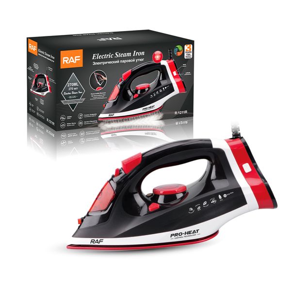 RAF wireless steam iron handheld multi-function adjustable spray electric iron R.1211
RAF wireless steam iron handheld multi-function adjustable spray electric iron R.1211