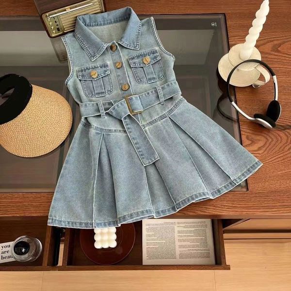 Baby Girls Princess Dress Spring Fall Kids Plaid Long Sleeve jean Dresses Turn-Down Collar Girl Skirts Children Clothes DED24081414, Blue
Baby Girls Princess Dress Spring Fall Kids Plaid Long Sleeve jean Dresses Turn-Down Collar Girl Skirts Children Clothes DED24081414, Blue